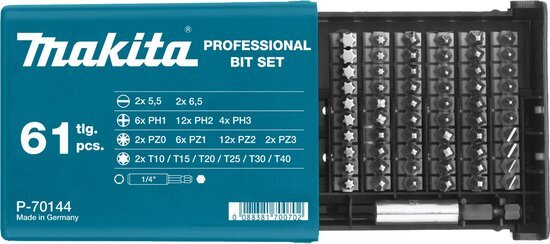 Makita Schroefbitsets