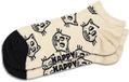 Happy Socks Cat Low Sock - chaussettes mi-haut - blanc - Unisexe - Taille : 36 - 40