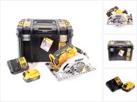 DeWalt DCS 572 P1 accu-handcirkelzaag 18 V 184 x 16 mm + 1x accu 5,0 Ah + oplader + T-STAK