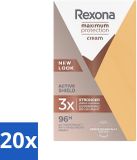 Rexona 20 x Maximum Protection Active Shield Antitranspirant Bâton - 45 ml