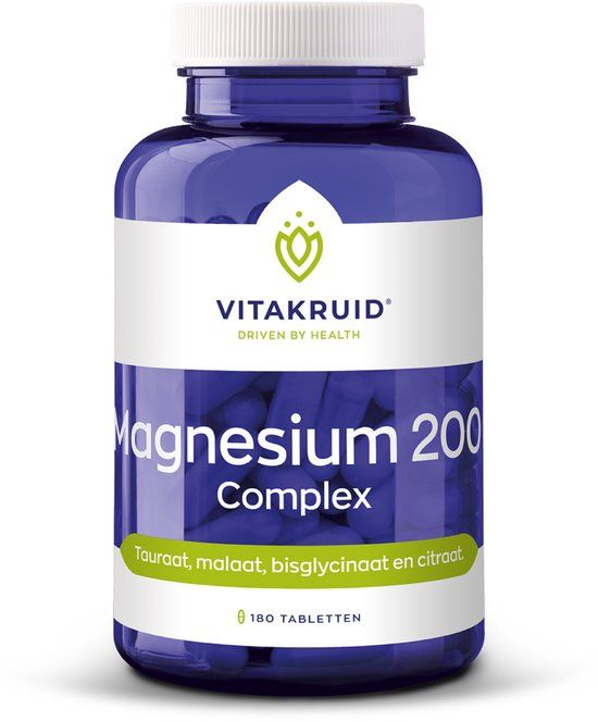 Vitakruid Magnesium 200 complex - 180 Tabletten