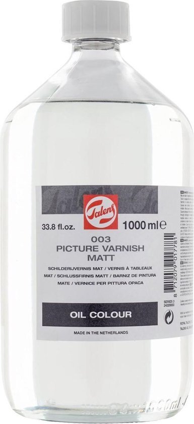 Talens Schildersvernis mat voor Olieverf 1000mL 003