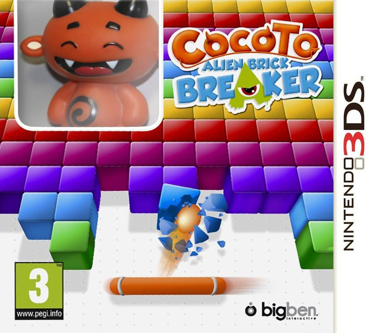 BigBen Cocoto Alien Brick Breaker Nintendo 3DS