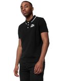LONSDALE Shirt 'Ballygalley' zwart / wit