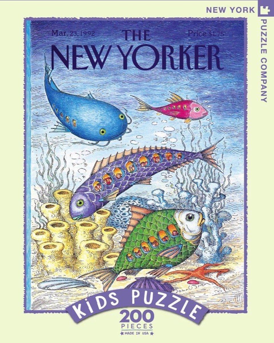 The New York Puzzle Company Onderwater Avontuur (Underwater Adventure) - Kinderpuzzel 100 stukjes - Diverse kleuren