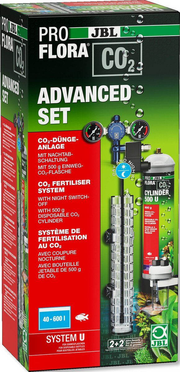 JBL ProFlora CO2 Advanced Set U Bemesting