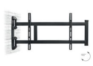 Hagor BL Swingmount L Muurbeugel Zwart 70 inch