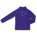 Peak Mountain Microfleece sweatshirt met halve rits voor meisjes Gafine