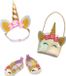Heless Poppenaccessoires Eenhoorn Set - Glitter Ballerina's en Tas
