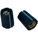 PSP S100-400-1 Draaiknop Zwart (Ø x h) 10 mm x 13.5 mm 1 stuk(s)