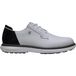 FootJoy Chaussures de golf Traditions Blucher, sans crampons, blanc/noir/rouge