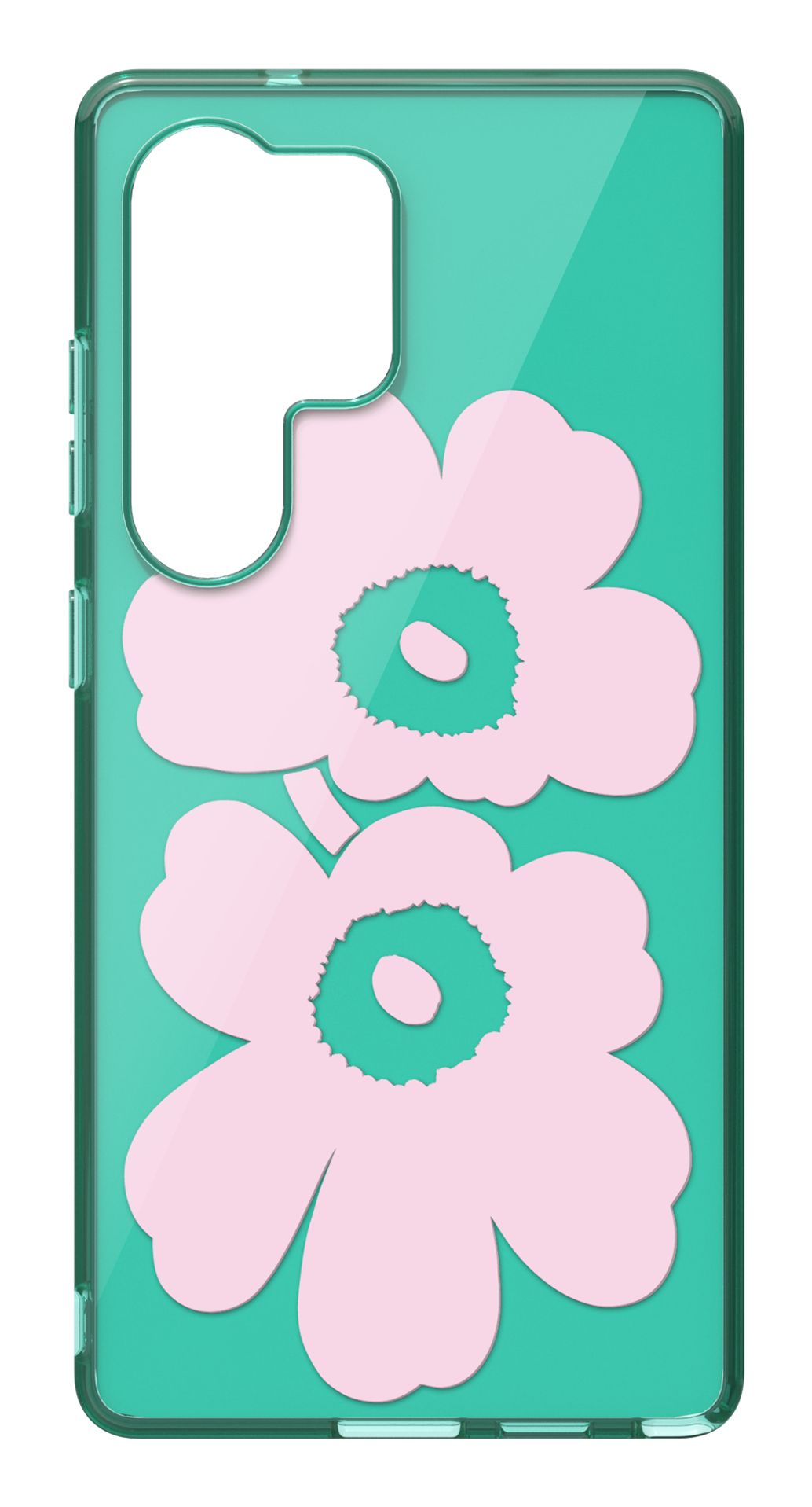 Samsung Galaxy S25 Ultra Hoesje - Marimekko Unikko Hybrid Case - Roze