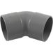 Wavin PVC bocht 45º 32mm 2x lijmmof