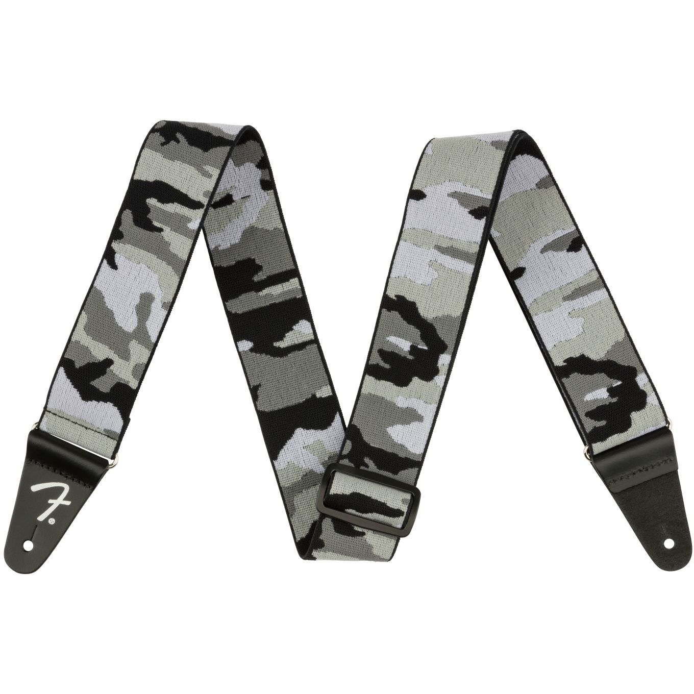 Fender WeighLess Gray Camo Strap