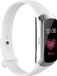 By Qubix - Siliconen bandje - Wit - Geschikt voor Samsung Galaxy Fit