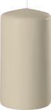 Enlightening Candles Cilinderkaars stompkaars - beige - D6 x H15 cm