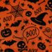 Bedlam Halloween Plaid Oranje Zacht Polar 120x150cm