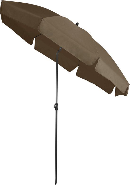 Platinum Aruba Balcony Parasol Round Ø 200cm Taupe