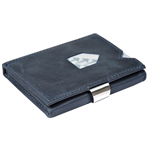 Exentri Leather Wallet blue