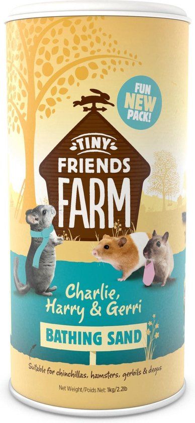 Supreme Petfoods Supreme Tiny Friends Farm Bathing Sand 1.5 Ltr
