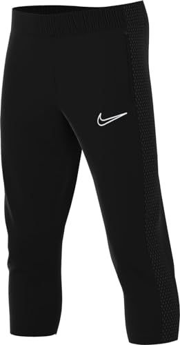 Nike Uniseks-Kind Broek Y Nk Df Acd23 3/4 Broek Kp, Zwart/Wit., DR1369-010, XL