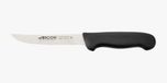 ARCOS Uitbeenmes 6 inch nitrum roestvrij staal en 160 mm mes, professioneel slagersmes om botten van vlees te snijden, ergonomisch polypropyleen handvat, serie 2900, kleur zwart