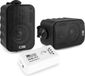 Power Dynamics BT10 Buiten speakers met Bluetooth en 3'' zwarte speakers