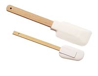 neoLab Rubberen wisser met houten steel, set van 2 maten