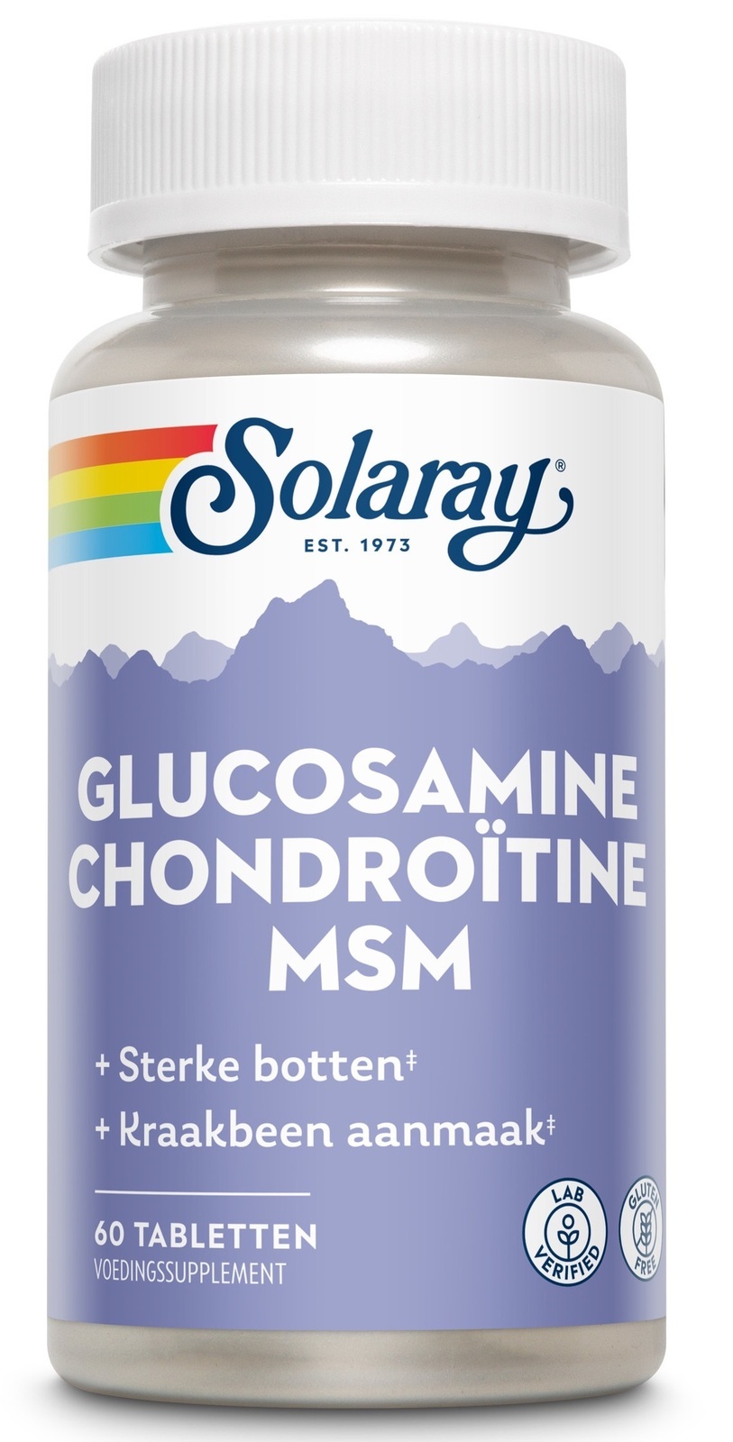 Solaray Solaray Glucosamine, Chondroïtine & MSM Tabletten