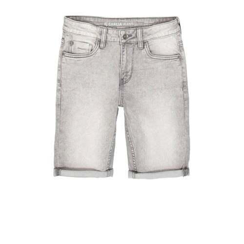 Garcia Garcia slim fit denim short Tavio short light used grey