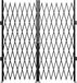 VEVOR Dubbelvouwende veiligheidshek, vouwdeur, hek met een hoogte van 5' H en een breedte van 10' W, schaarhek