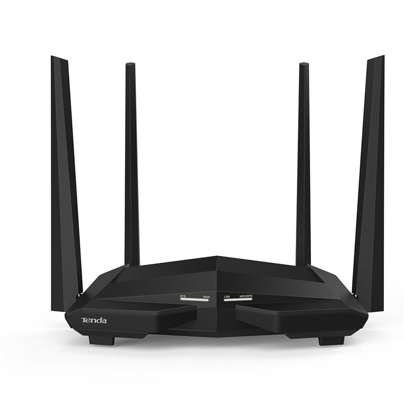 Tenda AC10U - Draadloze Router - Zwart
