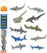 Safari Speelfiguren Toob Set - Requins