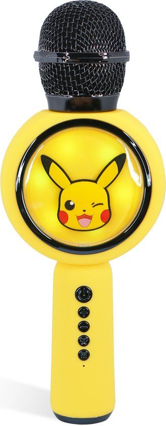 OTL Technologies Pokémon - Draadloze Karaoke Microfoon voor Kinderen met LED Display en Speaker