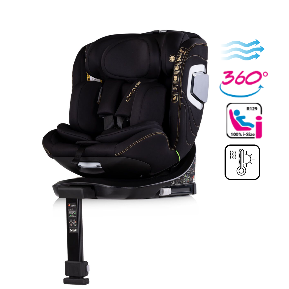 Chipolino Autostoel Clima Air 360 Isofix Blackberry