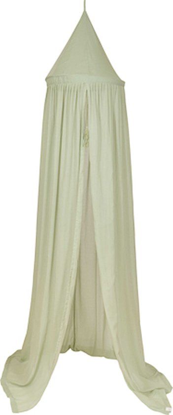 Little Dutch Essentials Klamboe - Groen - Biologisch katoen - 250 x 50 x 250 cm