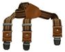 LLOYD Bretels 35 mm achterkant van leer clips maat 120
