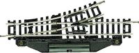 Fleischmann N rails (zonder ballastbed) 22249 Wissel, Elektrisch, Links 104.2 mm 24 ° 194.6 mm 1 stuk(s)