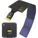Aqiila Opvouwbaar zonnepaneel oplader, 21W, Monokristallijn, Zonne oplader PD 3.0, IP67 Water en Stofdicht, USB-C out, USB-C naar USB-A adapter, 2 karabijnhaken, Solar charger Sunbird P21