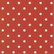 Ihr 20x Polka Dot 3-laags servetten rood met witte stippen 33 x 33 cm