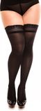 Glamory Vital - Hold-up kousen - 40 den - maat XL - zwart