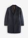 Next Heren Epsom-overjas met wol Blauw Navy