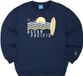 Ocean Pacific Sweatshirt Kalbarri 210049 Navy/Ochre/Blue