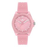 Adidas AOST26039 Polshorloge Unisex Kwarts Roze Kunststof Resin 5 ATM