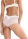 Triumph Body Make-up Illusion Lace - Shorty en dentelle pour femme - Blanc - Taille L