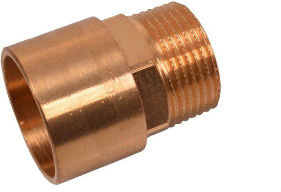 KIRCHHOFF BR overloopnippel - Blanco - 12 mm x 3/8"BU - 1 mof (4243g)