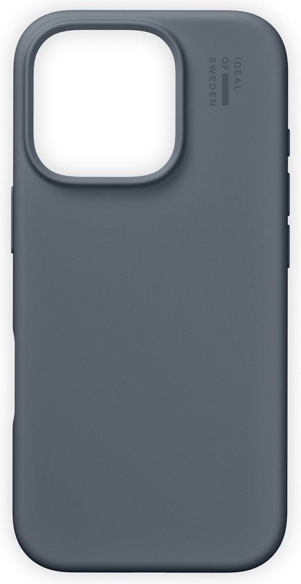 iDeal of Sweden Silicone Case voor Apple iPhone 16 Pro - Midnight Blue