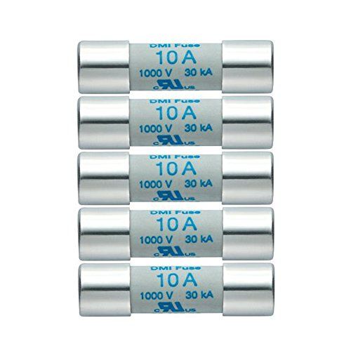Testo SE & Co.KGaA Testo set van 5 reservezekeringen 10A/1000V, 1 stuks, 0590 0004
