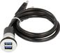Schlegel RRJ_2USB3_150CM 2x USB 3.0 A Female - 2x USB 3.0 A Male Kabel 1.5m Zilver