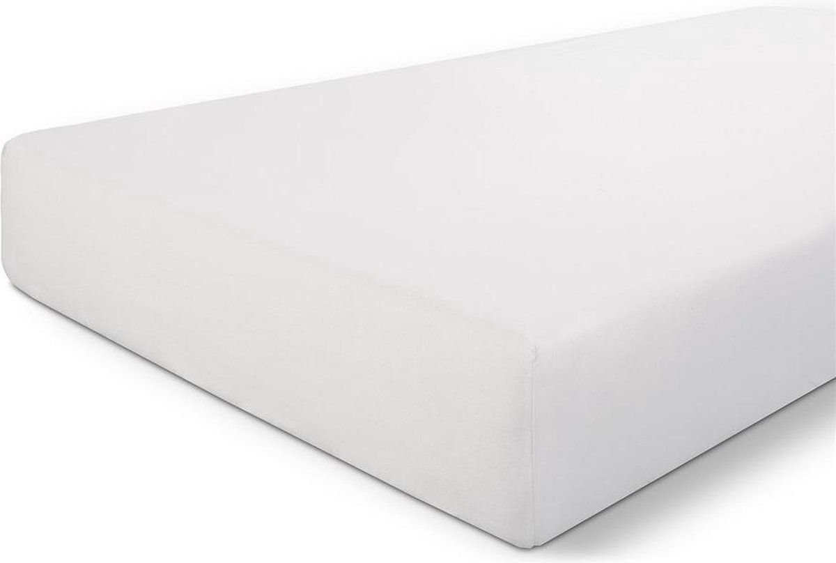 Walra Crispy Cotton Hoeslaken - Wit - 140x200